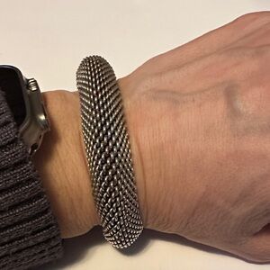 Silver Mesh Bracelet for Women